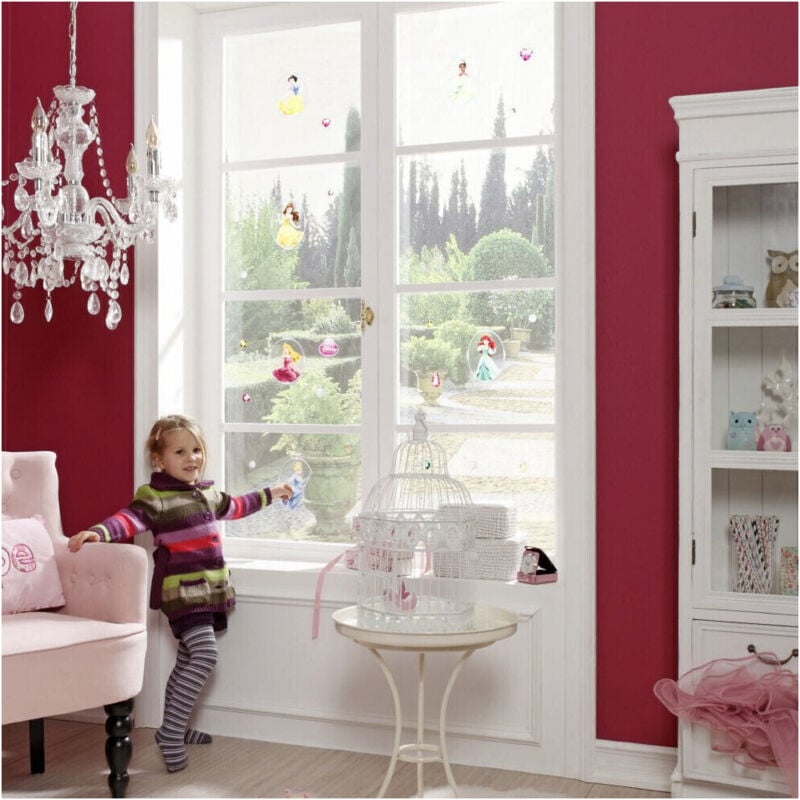 23 Stickers pour vitre Princesse Disney