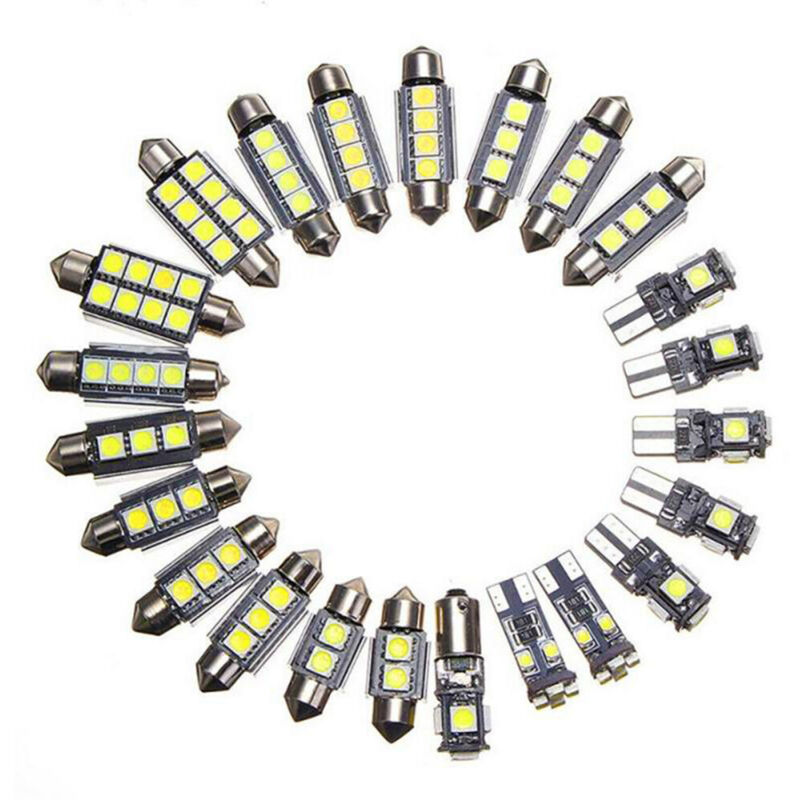 Image of 23 stücke Canbus led Birnen Super Helle 5050 smd buba