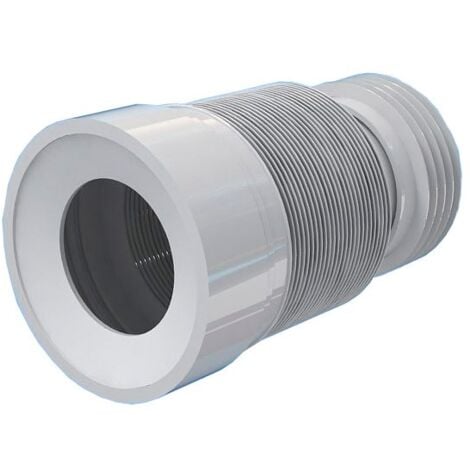 main image of "230-500mm Toilet WC Flexible Toilet Waste Pipe Connector Extension Harmonica Water Outlet"