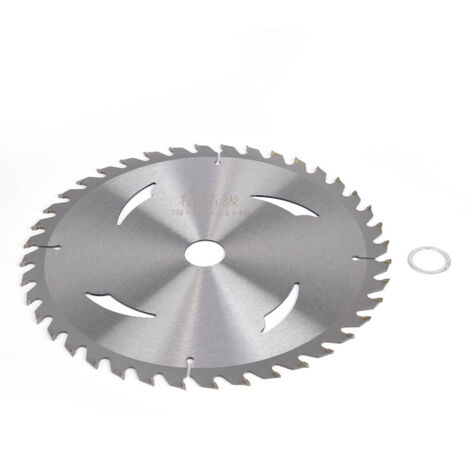 230 mm Hartmetall-Holzsägeblatt mit 40 Zähnen und 25,4 mm Bohrung für Kreissäge