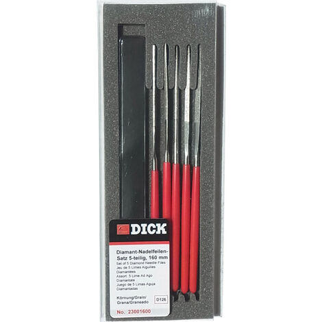 23001600 Diamantfeilen-Set 5tlg.  Länge 160 mm 1 Set