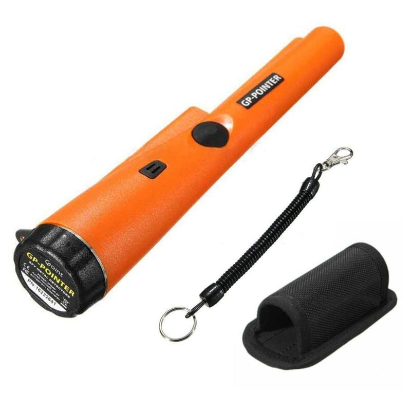 230x41.5x43.52mm)Détecteur de métaux Portable Pointeur de métaux IP66 étanche Scan à 360 ° Chasse au trésor pour sécurité, vestiges, Bijoux pour