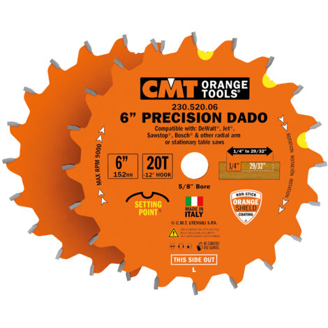 230.520.06 DADO DE PRECISIÓN D=150X3.2X15.87 Z=20 FTG+ATB -5°