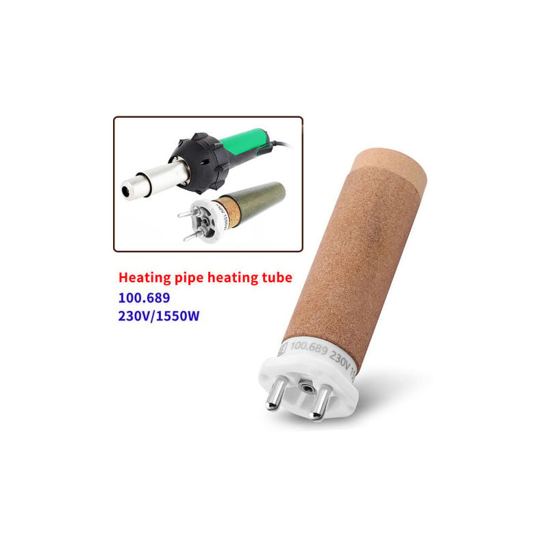 Yzmrbdqc - 230V 1550W Tube Élément Chauffant pour Leister 100.689 Pistolet de Soudage à Air Chaud