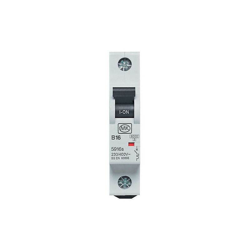 MK - Electric 5920SRP2 20amp Miniature Circuit Breaker - Grey