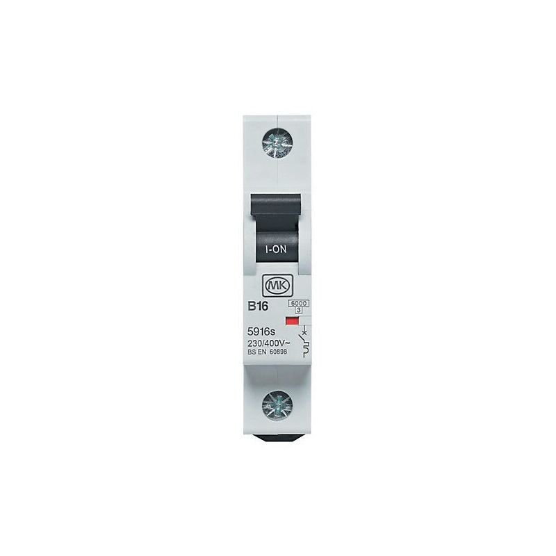 MK - Electric 5945SRP2 45amp Miniature Circuit Breaker - Grey