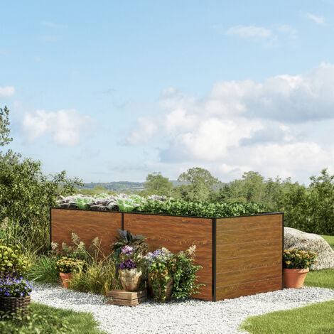 235 x 150 x 77 cm Hochbeet KINGSIZE Daniela, Holzoptik