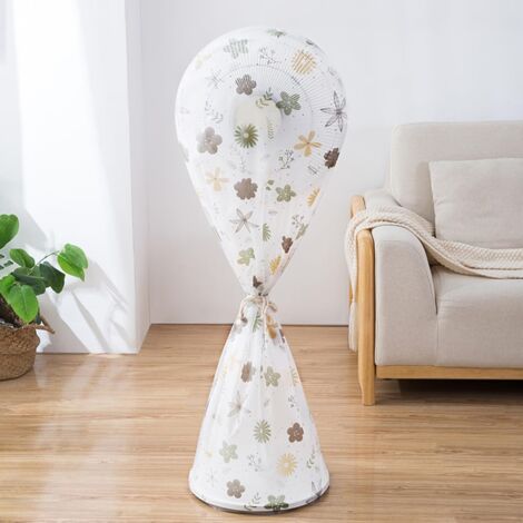 23,6" x 57" Staubdichte und wasserdichte Standventilator-Abdeckung, Aufbewahrungstaschen für Haushaltsgeräte, Standventilator-Schutzhülle