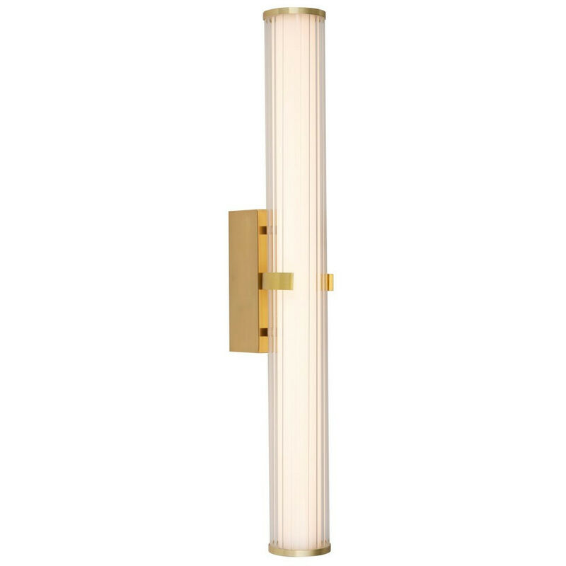 Searchlight Lighting - Searchlight Clamp Led Gold Wall Light 23W. Ip44