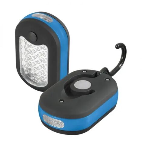 24+3 LED LAMPE DE POCHE TORCHE MAGNETIQUE PORTABLE AVEC CROCHET FERVI O291