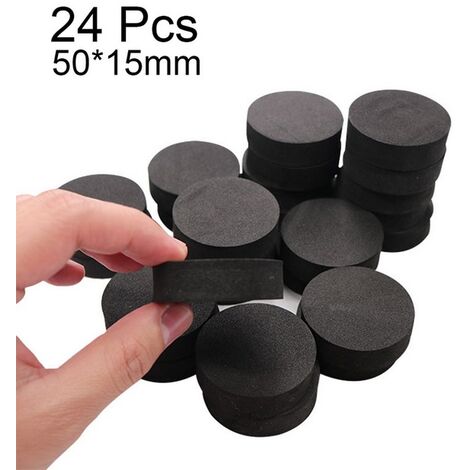 24/60pcs Fleur Pot Pieds élévateurs Caoutchouc Naturel Tapis Invisible Pots Pieds maison jardin Accessoires Risers De Pot De Fleur,24pcs