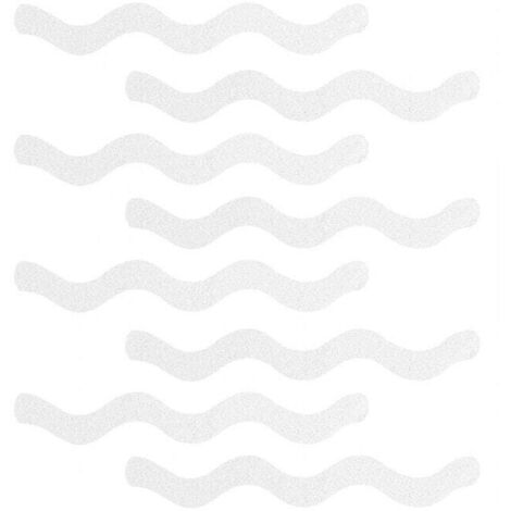 24 almohadillas antideslizantes para mamparas de bañera/ducha – Adhesivos antideslizantes transparentes – Adhesivos autoadhesivos