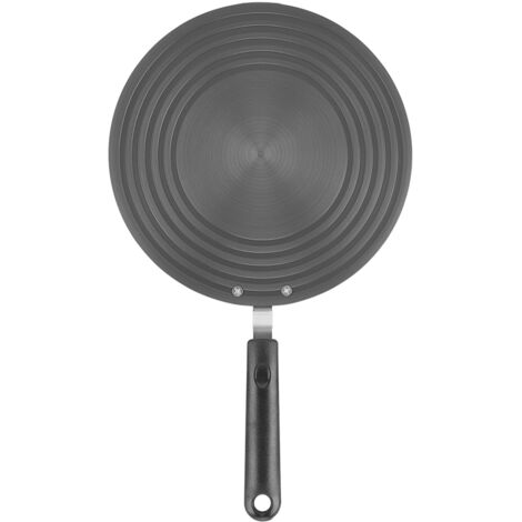 24 cm dicke Wärmeleitplatte aus Aluminiumlegierung (4 mm dick) – Küchenzubehör mit Griff zur Reduzierung der Flammen und zur Wärmeverteilung