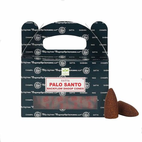 24 cônes d'Encens à refoulement Nag Champa Palo Santo