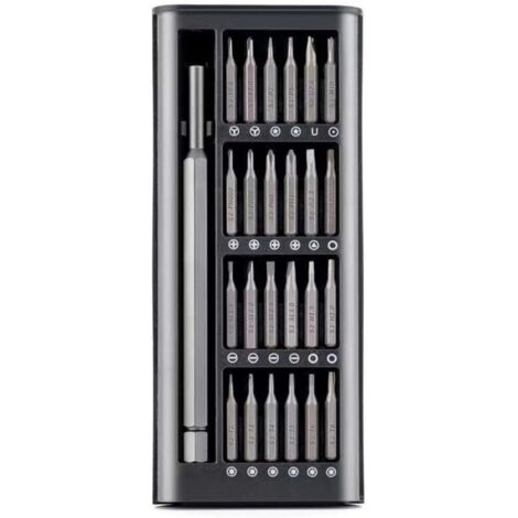 24-in-1 precision screwdriver set, portable small tool kit. Compatible with laptops, phones, hair dryers, and other household appliances.
