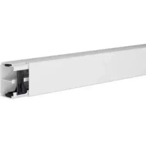 24 Meter Hager Installationskanal LF mit Trennwand, 40 x 57 x 2000 mm, verkehrsweiß