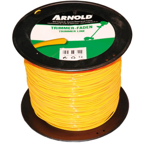 2,4 mm × 246 m runder Trimmerfaden aus Nylon Arnold