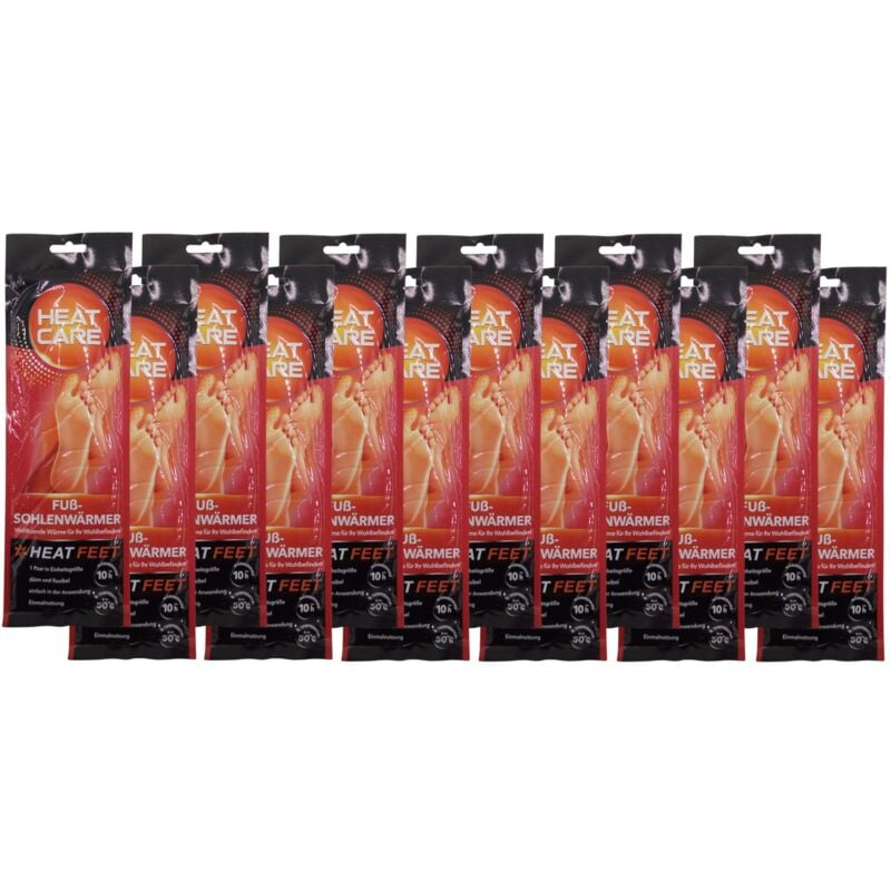 Image of 24 Paar Fußsohlenwärmer 'Heat Feet' Wärmesohlen Schuhwärmer Sohle Fußwärmer