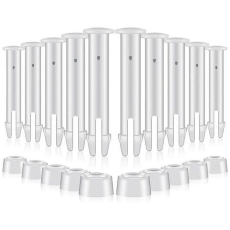 24 Pack Replacement Connecting Pins and Joints for Round Pools and Spas 28270-28272 (24.5cm) (5.5cm/2.16in) MUMU
