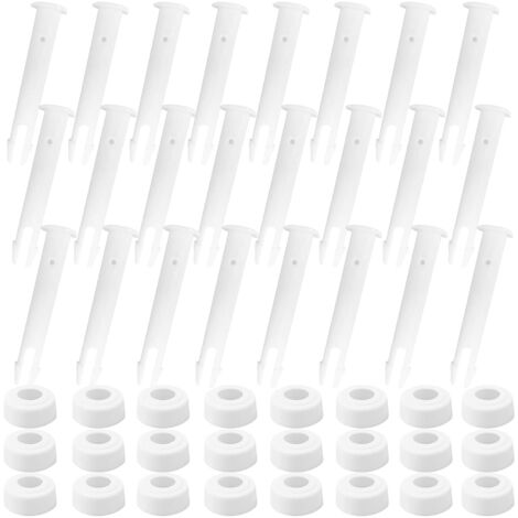 UMNUOU 24 pcs Goupilles De Piscine,goupilles goupilles de Rechange,Joints de Piscine en Plastique,Goupilles en Plastique,Joints de Piscine,Broche pour Cadre de Piscine,goupilles de Joint de Piscine (24pcs)