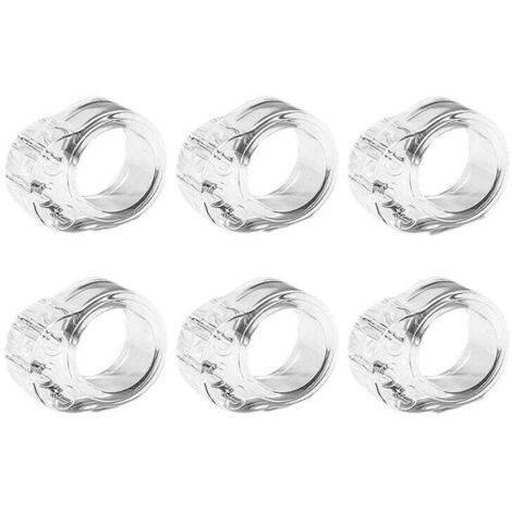 24 pezzi Protezioni per maniglie delle porte, fermaporta Protezioni elastiche per maniglie delle porte per la protezione di pareti e mobili Fermaporta in silicone PVC