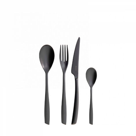 24 pièces dans des boîtes-cadeaux Cadeau avec un PVD noir Riviera Black Diamond Bugatti