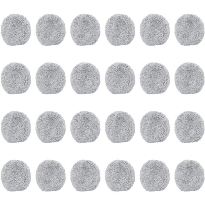 Alovez - 24 Pièces Nettoyeur de Vitres Chiffon Weeper Aspirateur Pièces Robot Aspirateur Vadrouille Humide pour Hobot168 pour Hobot188