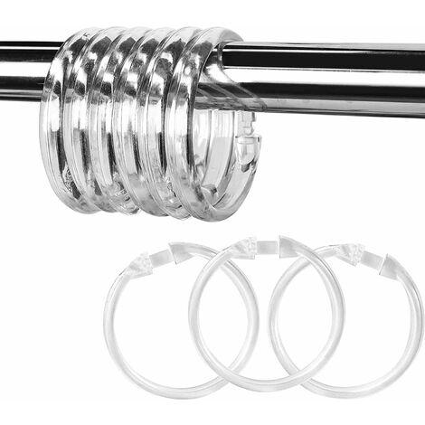 Shower curtain rings