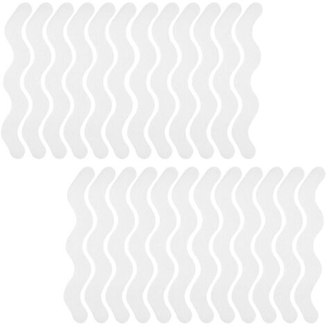 24 rutschfeste Bade-/Duschpads – transparente und rutschfeste Aufkleber – selbstklebende Badewannenaufkleber