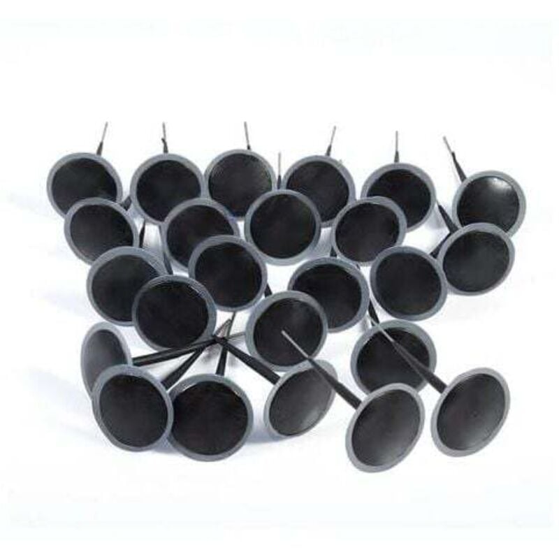 Image of 24 stücke Auto Tubeless Reifen Punktion Reparatur Verdrahtete 4,5mm Pilz Stecker Patch Mumu