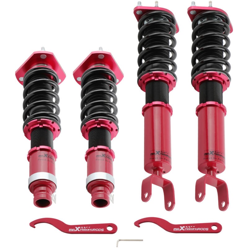 Image of Maxpeedingrods - 24 Stufen Dmpfung einstellbar Gewindefahrwerk for Honda Prelude BB1/BB2 92-96