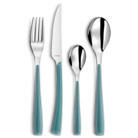24-teiliges türkisfarbenes besteckset - Amefa - 2224SGAF11C71