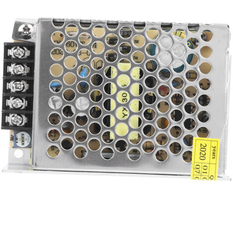 24-V-Gleichstrom-Netzteil für LED-Streifen und 3D-Drucker, aus Aluminiumlegierung