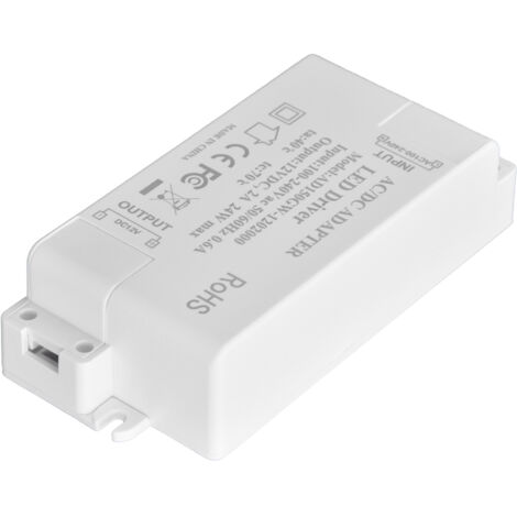 24-W-2-A-DC12V-LED-Netzteil, Konstantspannungstransformator für DIY-Beleuchtung, AC 100–240 V