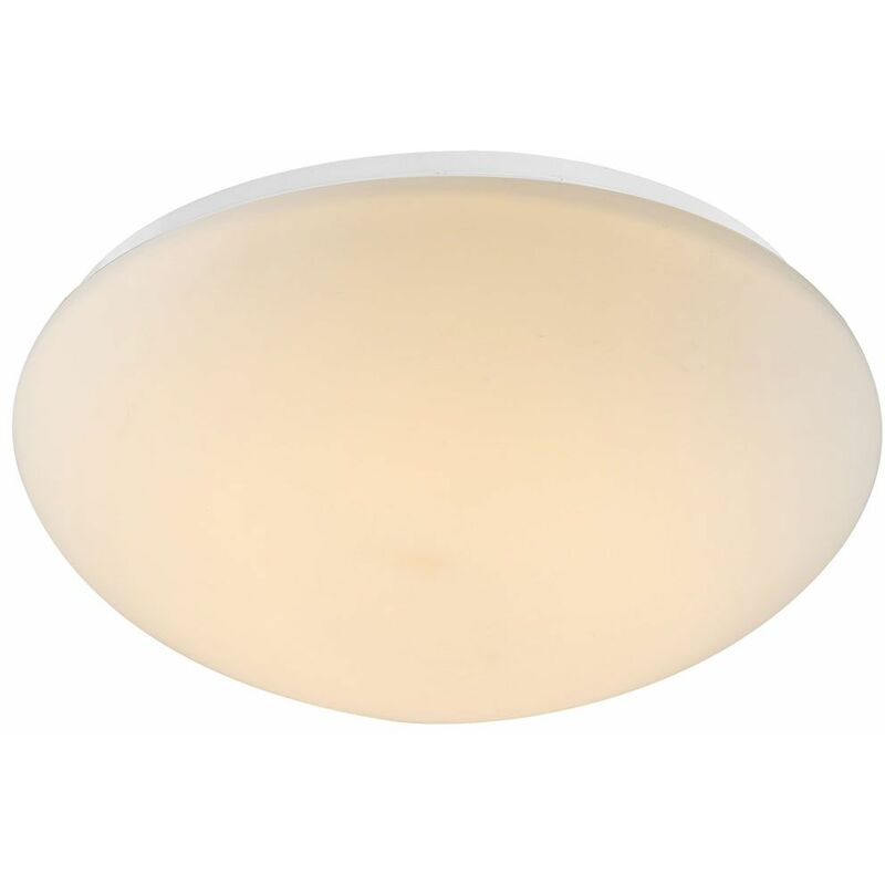 Image of Plafoniera led plafoniera vetro metallo bianco 24,5 cm soggiorno camera da letto