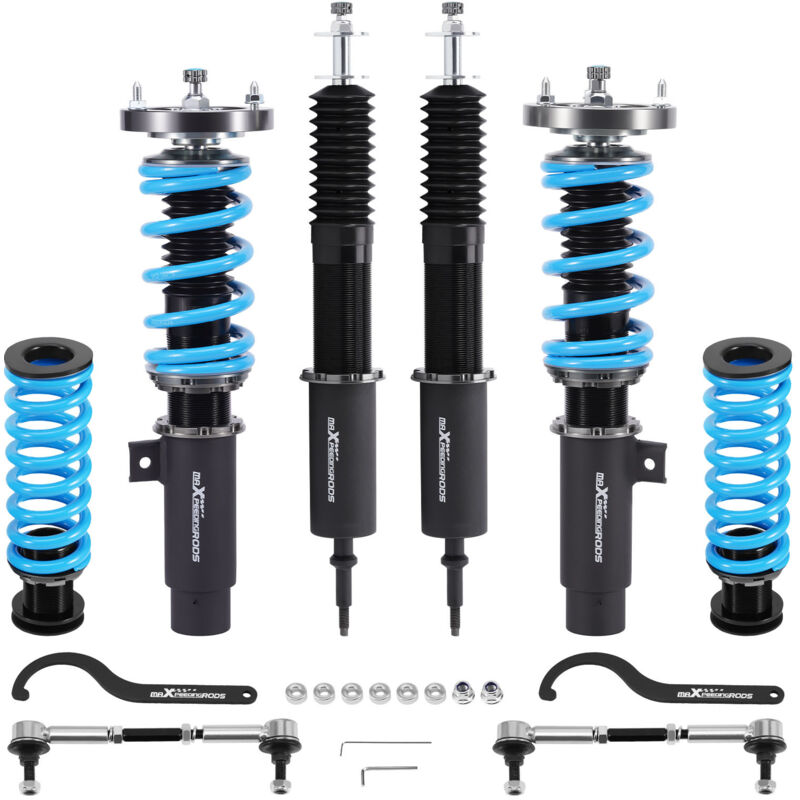 Maxpeedingrods - 24 Ways Adjustable Coilovers Kit for bmw 3 Series E90 E91 E92 E93 2005-2012