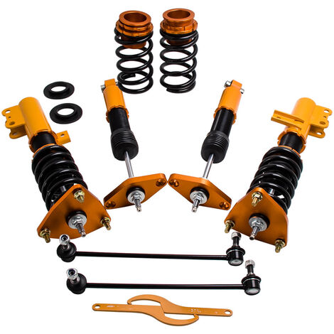 24 Wege Dämpfereinstellung Gewindefahrwerke Für Hyundai Genesis Coupe 2011-2015Gewindefahrwerk Für Hyundai Genesis Coup 2011-2015 mit Sway Bar Federbeinen