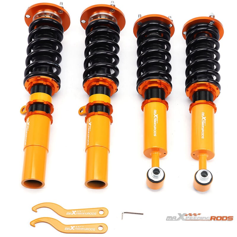 Image of 24 Wege Dämpferkraft Gewindefahrwerk for BMW 5er E60 525xi 528xi 530xi 2004-2010