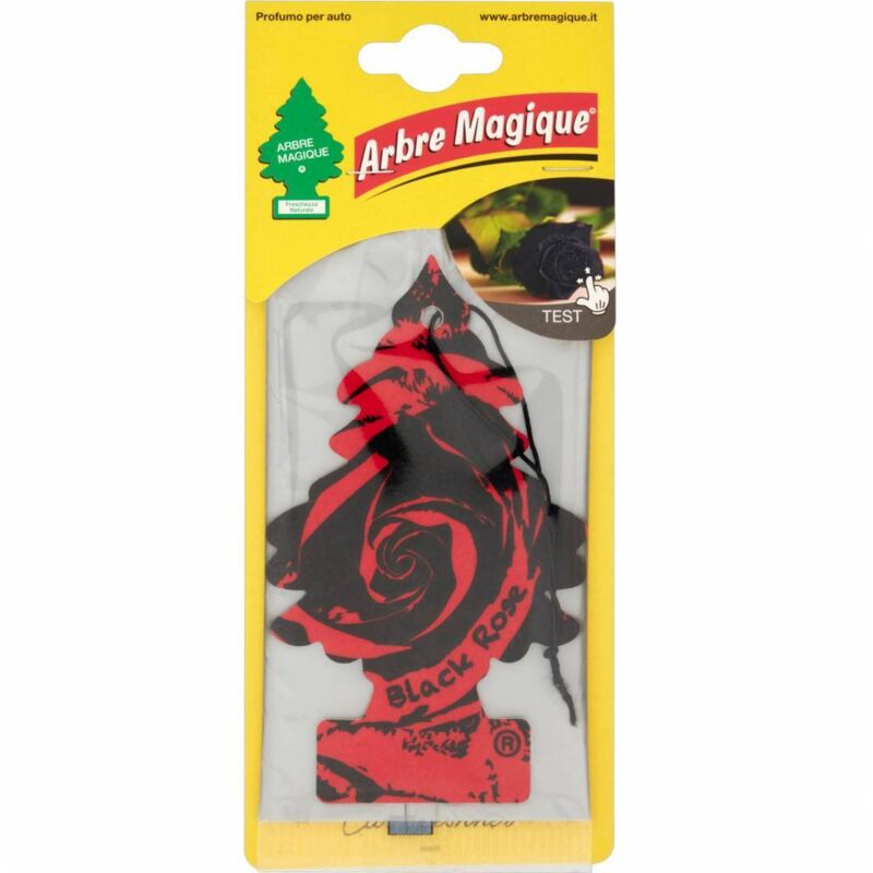 24 x arbre magique rose noire