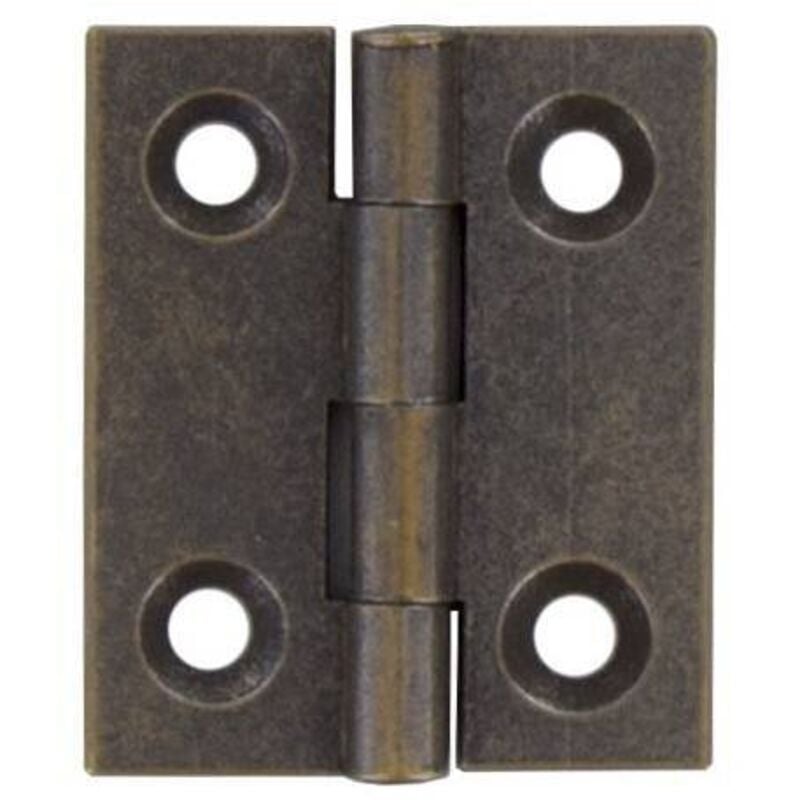 24 x charnière fraisée plate o.bronz. gr.30x25