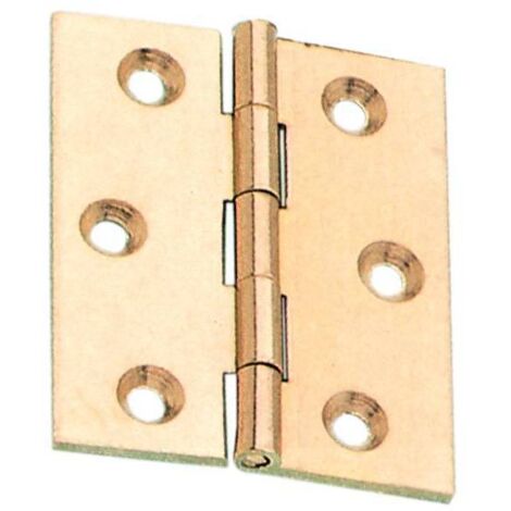 24 x CERNIERA FRESATA PIANA OTTONE SATIN 70X55 MM
