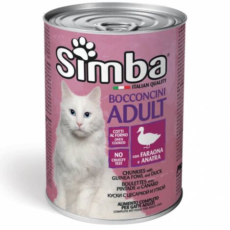 24 x CIBO GATTO MONGE SIMBA 415 G BOCCONCINI FAR ANA