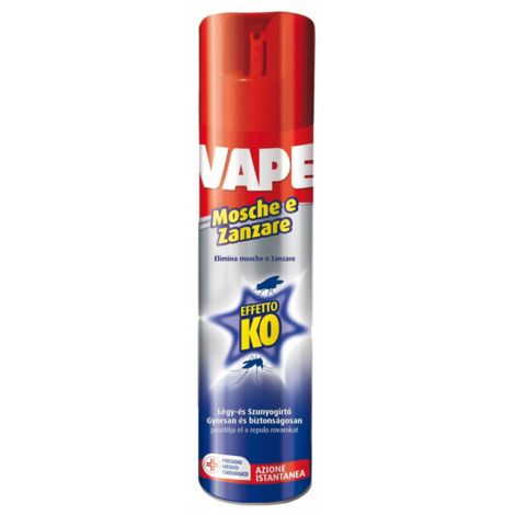 24 x MOSCHE E ZANZARE VAPE SPRAY 400 ML