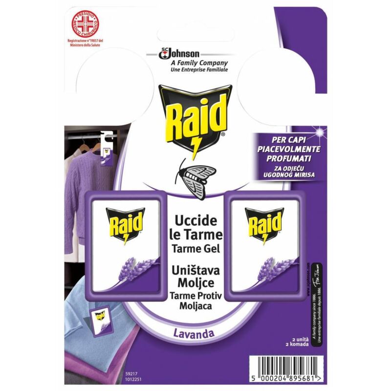 Raid - 24 x moth gel lavender pcs.2