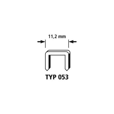 Fixman 715197 Punti metallici tipo 90 5000 p.zi 5,85 x 10 x 1,25 mm