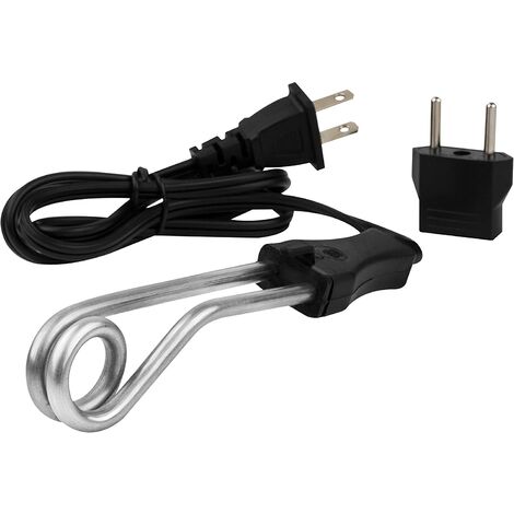 240V + 120V - Chauffe-eau à immersion de voyage portable à tension - 2 pièces