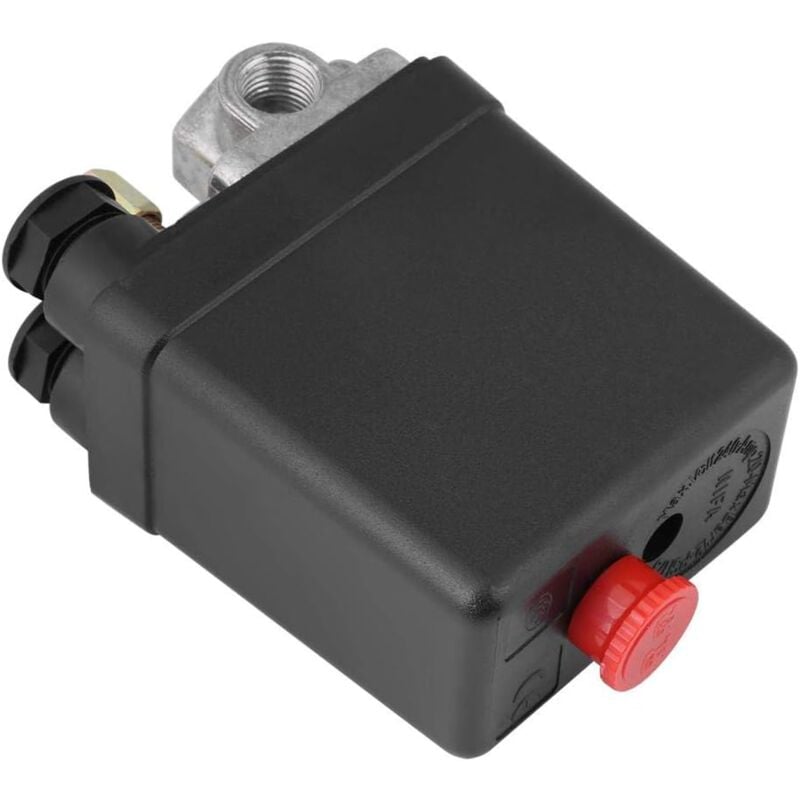 Image of Aiperq - 240V16A 4 Port 90PSI -120PSI Luftkompressor Druckschalter Steuerventil Ersatzteile