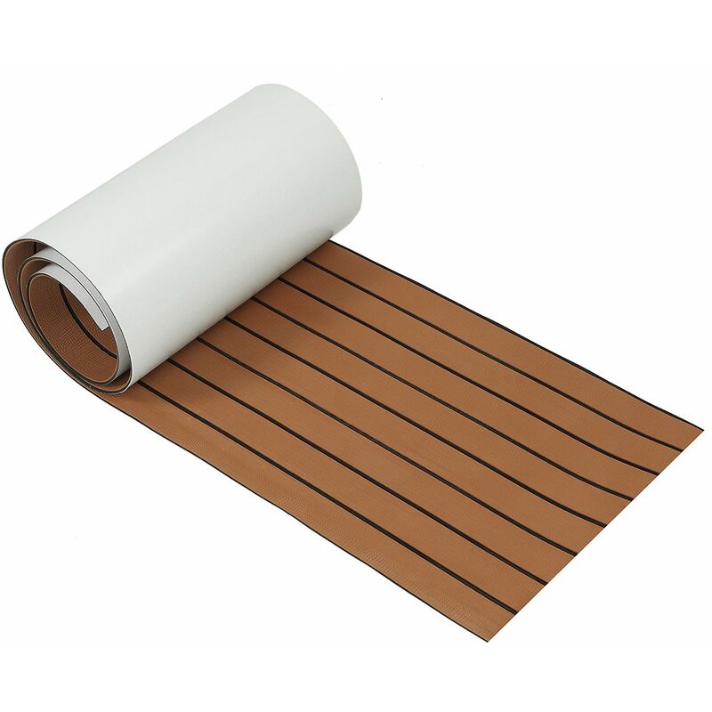 

240x45cm EVA Espuma Teck Bote Sábana Suelo Alfombrilla Piso Yate Marine Decking LAVENTE