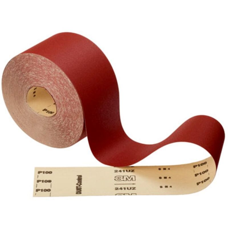 3M 4243 241UZ Red Paper Roll 115MMX50M P40