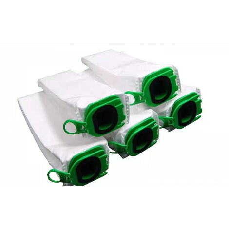 （2416cm）10 sacs d'aspirateur pour sacs à poussière de rechange Vorwerk pour aspirateurs Kobold VB100